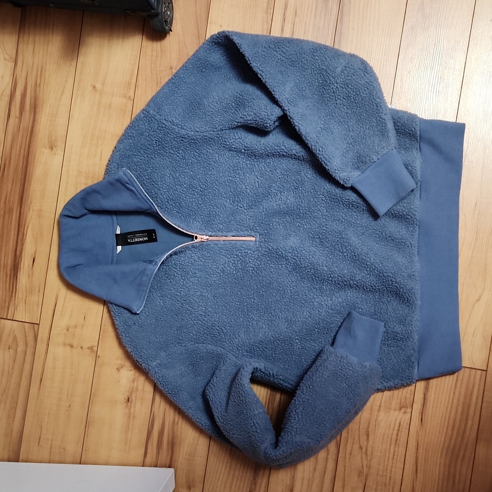 🔴Teddybear quarter zip